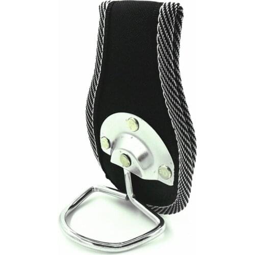 Hammer Holder Lightweight Heavy Duty Tool Holster With Swingable Stand Metal Hooks Hammer Wrench Waist Hanging Tool Hanger Bag