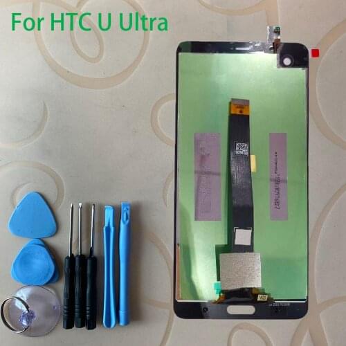 For U Ultra LCD Display Touch Screen Digitizer Sensor Panel Glass + LCD Display Monitor Screen Panel Assembly +Free Tools