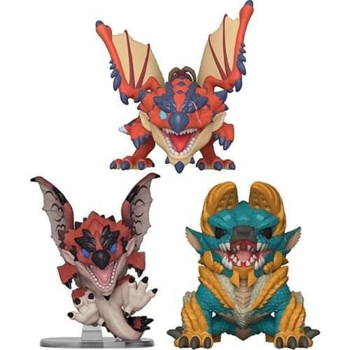 FUNKO POP Games Figures Collectibles Monster Hunter RATHALOS #293 ZINOGRE #294 Action Figure Dolls Toys POP Anime Toys Gifts