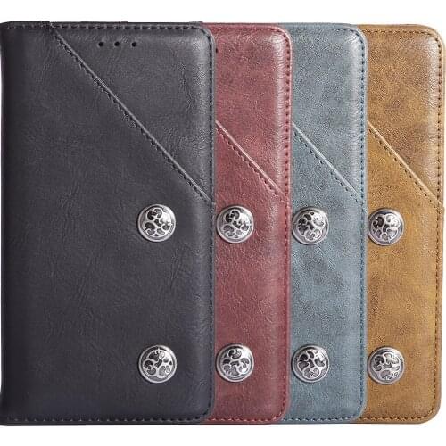 ITien Protective High quality Vintage Flip Genuine Leather Cover Phone Case For Doro 1361 1370 5516 Pouch Shell Wallet Etui Skin
