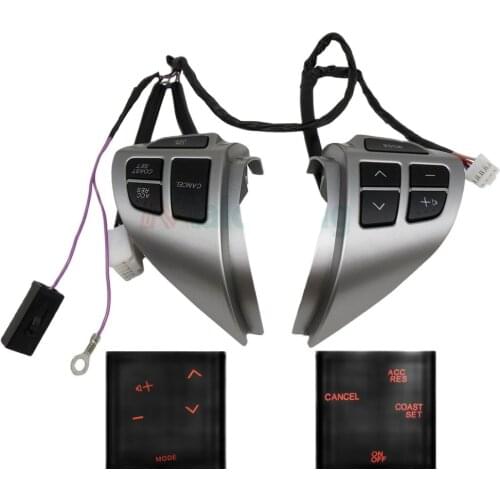 Car styling buttons FOR Mitsubishi ASX Multi-function Car steering wheel control buttons with cables