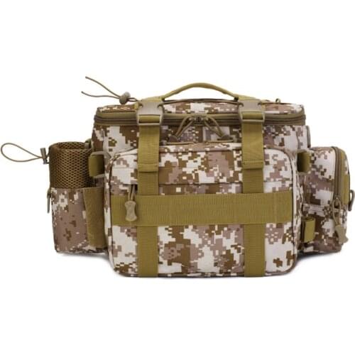 Multifunctional Lure Fishing Tackle Pack Outdoor Shoulder Bags Cycling Fishing Bag Waterproof Large Capacity