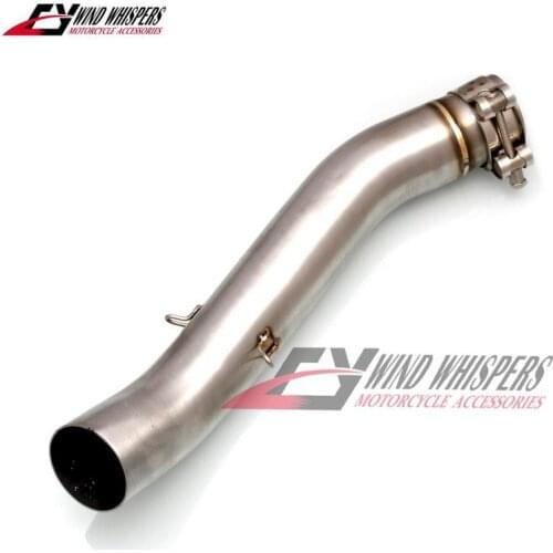 Motorcycle stainless steel middle of the exhaust pipe For Benelli TNT 300