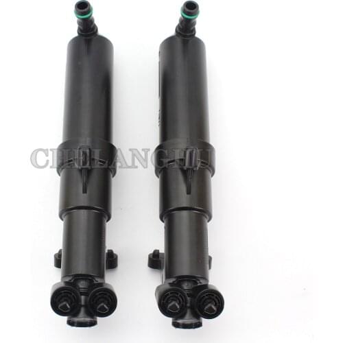 Pair For Mercedes Benz W203 C230 C240 C280 C320 C350 Front Headlight Washer Sprayer Nozzle Cylinder Jet