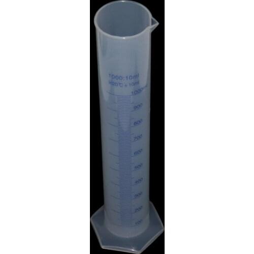 1000ml Translucent Plastic Measuring Cylinder for Lab Supplies Laboratory Tools Graduated Measuring Cylinder Tools