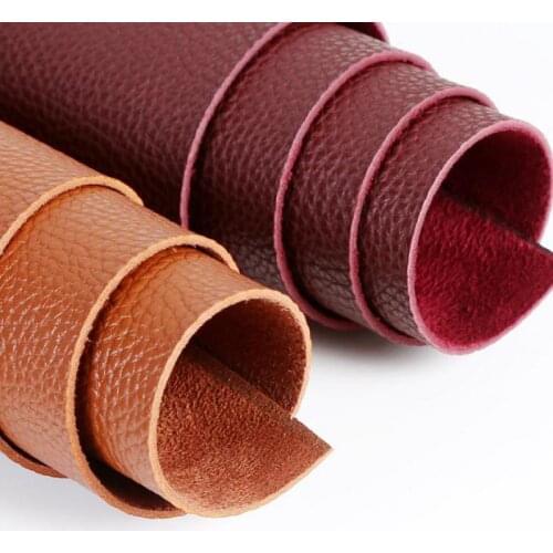 1.9mm Thickness Pu Suede Leather Fabric High Quality Artificial Leather For Sewing Bags Shoes Belt Sofa Upholstery Textile Tissu
