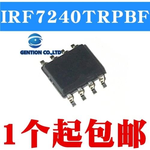 10PCS IRF7240TRPBF IRF7240 p-channel SOP8 MOS tube in stock 100% new and original