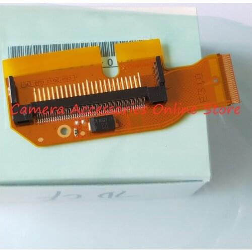 100%new original 7D card slot cable for canon 7D Card slot with flex slr Camera repair parts free shipping