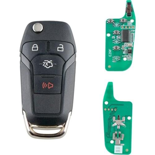 4 Buttons Smart Flip Remote Key For Ford Fusion 2013 2014 2015 2016 FCC ID N5F-A08TAA IC 3248-A08TAA 315MHz