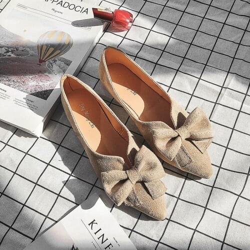 Flat Shoes Women Soft Ballet Shoes Woman High Qualiy Casual Round Toe Ballerina Flats Ladies Leather Shoes Tenis Feminino W33-65