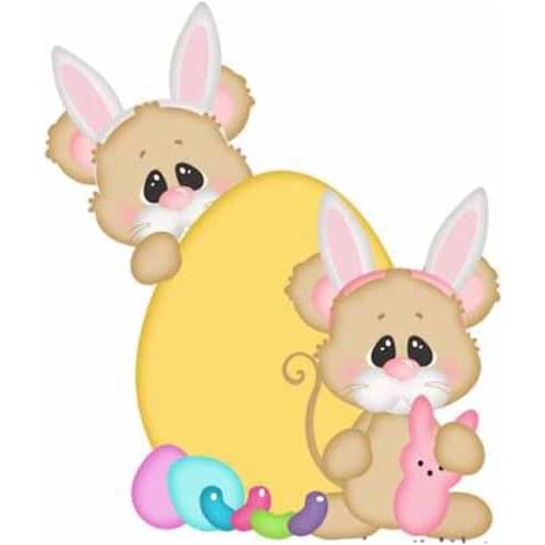 Bunny Metal Cutting Dies Stencil Scrapbooking Embossing 2021 New Easter Craft Stamps