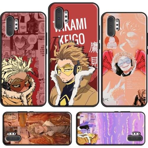 Hawks Keigo Takami Bnha For Samsung Galaxy S21 Ultra S20 FE S10 Plus S8 S9 S10E Phone Case For Note 20 10 9 Cover