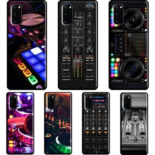 Music DJ Controller Mixer Cover For Samsung Galaxy S20 FE S21 Ultra Note 20 Note9 Note10 S8 S9 S10 Plus Phone Case