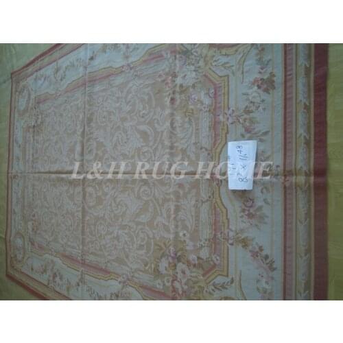 Free shipping 8.2'X1.48' (250x350cm) French Aubusson rug/carpet hand woven rugs high level