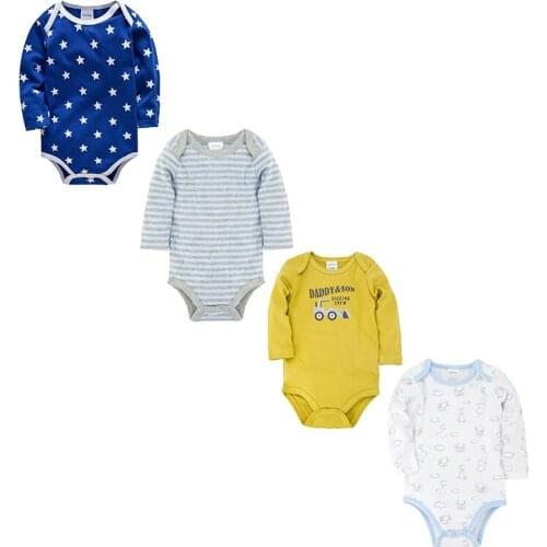 Honeyzone Baby Bodysuit Newborn Clothes Full Sleeve Vetement Bebe Garcon Car Print Cute Baby Boy Clothes Twins Ropa Bebe Verano