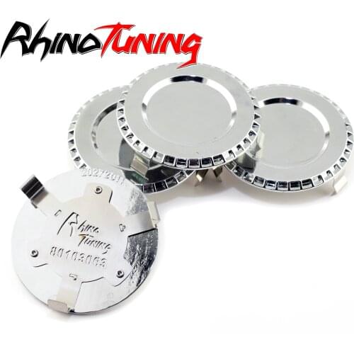 Hub Caps 4pcs 60mm 59mm Universal Wheel Rims Metal Clip Zinc Alloy For Car Refit Automotive Goods