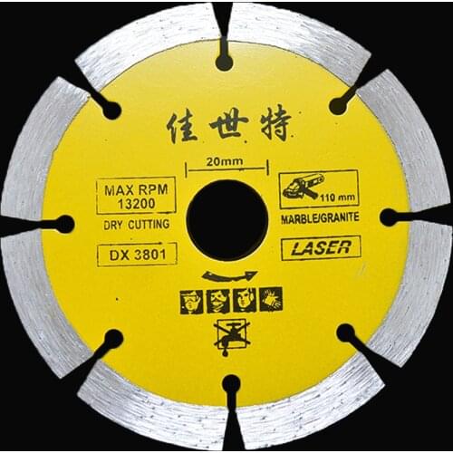 4.33'' Marble Stone Cutter Blades Angle Grinder Cutting Saws Stone Slice 110mm Diamond Blade