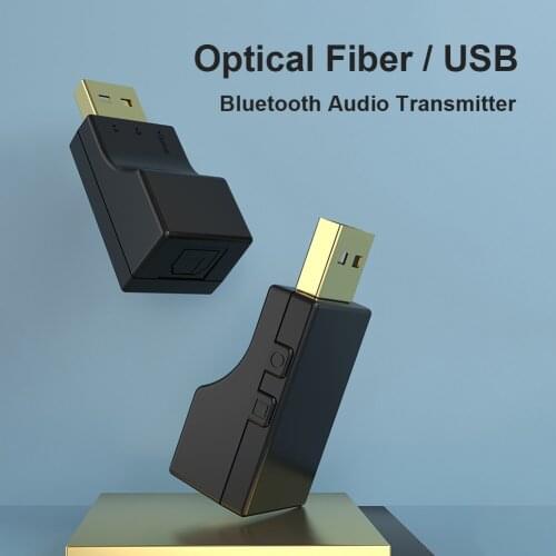 Audio Transmitter USB Optical for Headphones Speakers Audio USB Dongle Wireless Adapters