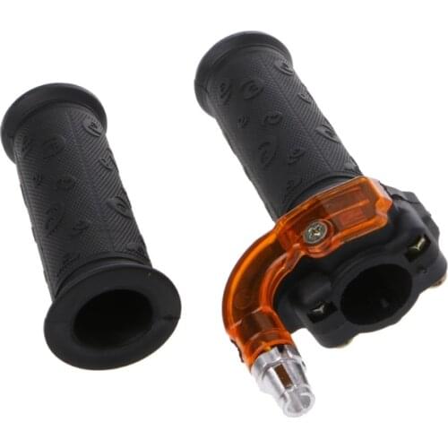 Twist Throttle Accelerator Grip + Cable For 47cc 49cc Mini Dirt Bike Quad Pocket