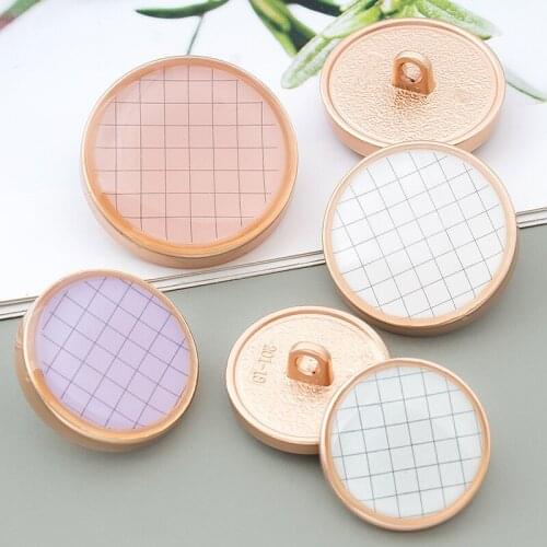 10pcs Metal Buttons Coat Button Womens Coat Woolen Windbreakert Suit Decoration Accessories Round Buttons