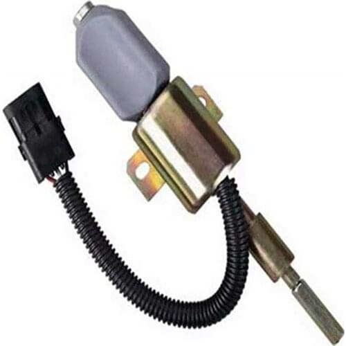 Fuel Shutdown Solenoid M30191115100A for Excavator Engine Aftermarket Parts