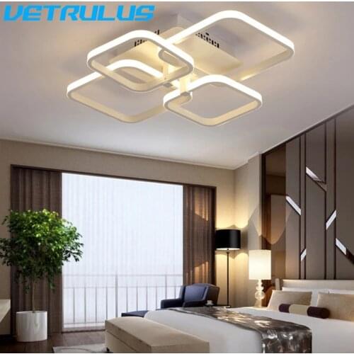 Modern plafon LED Ceiling Lamp Fixture Led Aluminum Lights Lustre Ceiling Chandelier Lighting Fixtures Luminaires