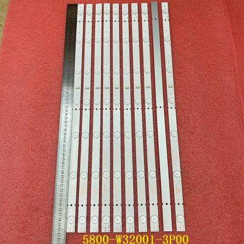 30 PCS/lot LED backlight strip for Skyworth 32E3500 32E360E 7H4A73324C 32X3000 32E3000 32HX4003 5800-W32001-3P00 LC320DXJ-SF A2
