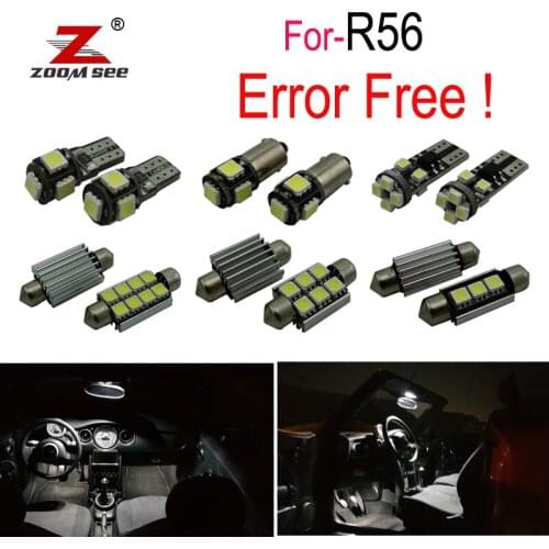 12pcs LED Bulb Interior dome map Lights Kit for Mini R56 (2007-2010)
