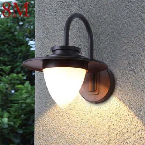 8M Outdoor Wall Lamp Classical Sconces Light Waterproof IP65 Home LED For Porch Villa