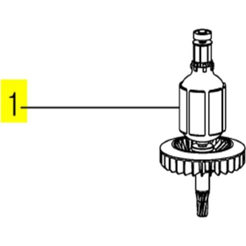 220-240V Armature Rotor FOR METABO MAG28LTX32 310010240