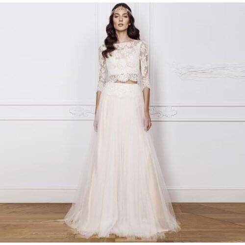 Chic White Wedding Skirts Tulle and Lace A-line Custom Made Bridal Maxi Skirt Womens Boho Brides Bohemian Long Skirts Saias Saia