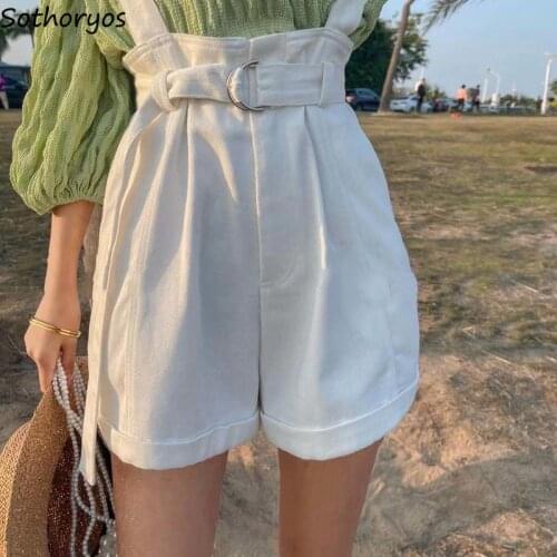 Summer Preppy Suspender Rompers Women Sashes Empire Wide-leg Students Harajuku Ulzzang All-match Playsuits Slim Leisure Outwear