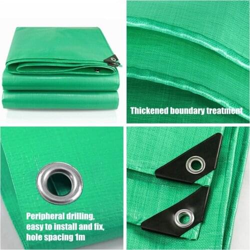 0.32mm PE Tarpaulin Rainproof Cloth Garden Greenhouse Plant Cover Outdoor Awning Pet House Cover Waterproof Sunshade Sail Canopy