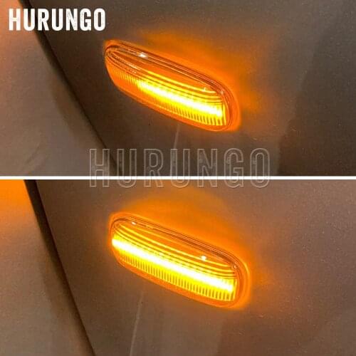 2pcs/lot Side Indicator Marker Signal Light For Audi A3 S3 8P A4 S4 RS4 B6 B7 B8 A6 S6 RS6 C5 C7 LED Dynamic Flashing Light