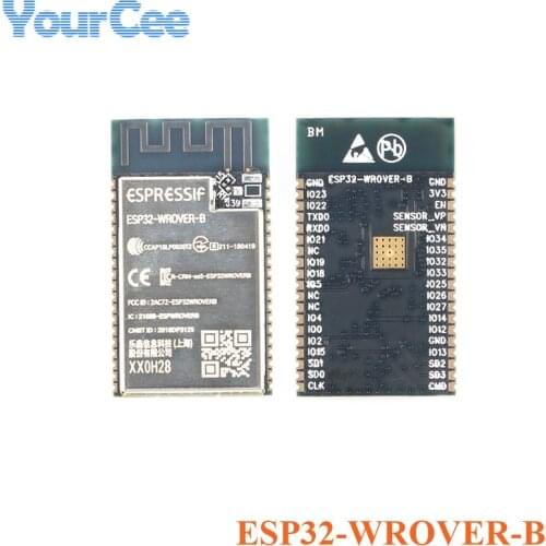 ESP32-WROVER-B WiFi Wireless Module ESP32-WROVER 4MB 8MB 16MB Flash Memory ESP32 Bluetooth-compatible Dual-core IoT Antenna