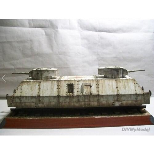 DIYMyModeI World War II Soviet Union bp-1 DIY Handcraft Paper Model KIT Handmade Toy Puzzles Gift Movie props RU(Origin)