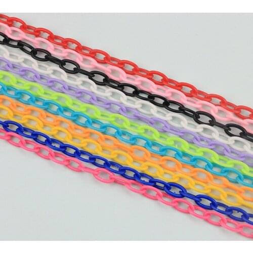 8x13mm Acrylic Reading Glasses Hanging Neck Chain Sunglasses Chain Lanyard Glasses Chain Eyeglasses Strap Summer