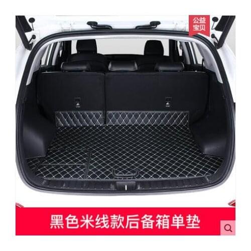 For 2015 2016 2017 2018 2019 Hyundai Tucson Car-styling Car Rear Boot Liner Trunk Cargo Mat Tray Floor Carpet Mud Pad Protector