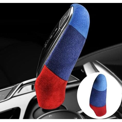 For BMW G30 G38 G32 G11 G12 G01 G02 G08 Alcantara Suede Car Knob Gears Head Panel Strip Covers Trim Sticker Internal Car-Styling