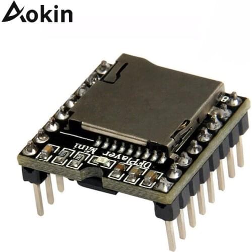 For Arduino Mini MP3 Player Module TF Card U Disk Mini MP3 Player Audio Voice Module Board For Arduino DF Play Wholesale