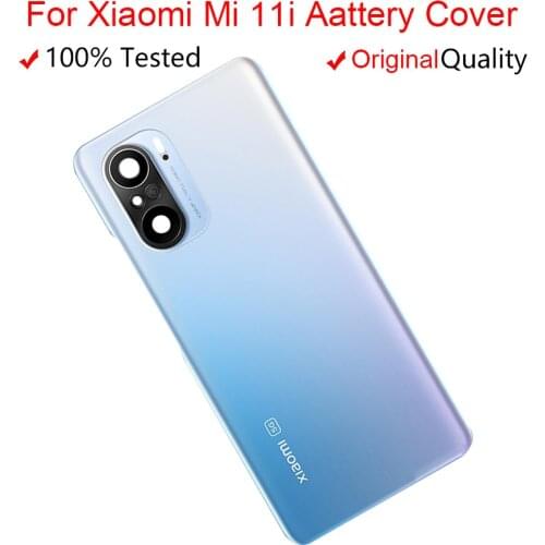 Original For Xiaomi mi 11x pro 11i Back Battery Cover Housing Door Rear Case +Camera Lens For xiaomi 11x 11i back M2012K11AI