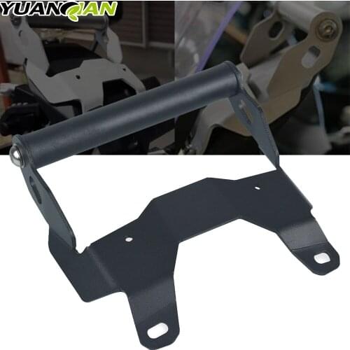 Motorcycle Front GPS Navigation Phone Handlebar Bracket Stand Holder Adapter Black For HONDA X-ADV XADV 750 2017 2018 2019 2020