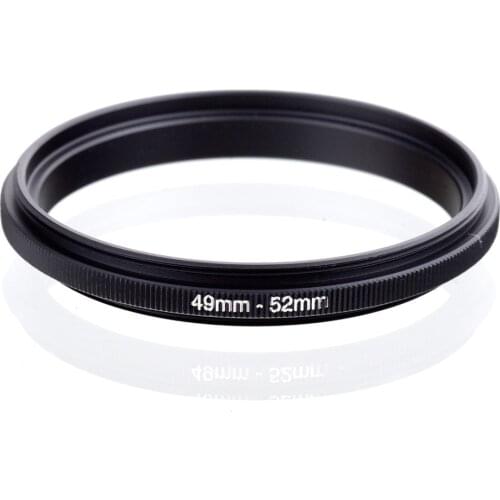 RISE(UK) 49mm-52mm 49mm to 52mm Male to Male Coupling Step Ring Adaptor 49-52 Dual Male
