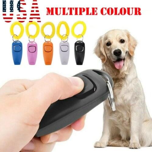 Dog Training Whistle Clicker Pet Dog Trainer Aid Guide Dog Whistle Pet Equipment Dog Products Pet Supplies