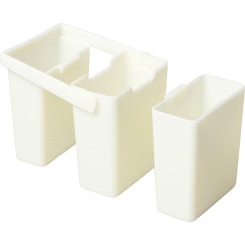 Three-in-one pen washing bucket Sink conjoined and splicable combination portable square pen washing bucket