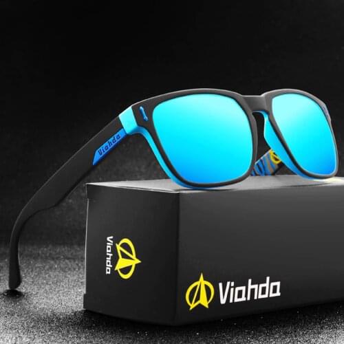 Viahda 2020 New Polarized Sunglasses Cool Men Sport Square Sun Glasses For Women Travel Gafas De Sol