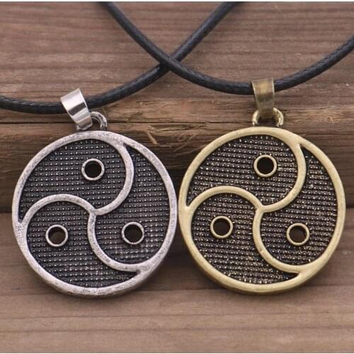 Vintage Tai Chi Yin Yang Bagua Necklace Tai Chi Necklace Yin Yang Pendant Necklace Birthday Jewelry Gifts Or Best Friends