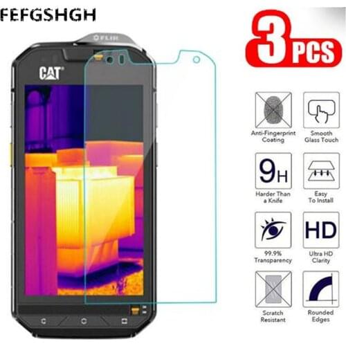 2.5D 9H Tempered Glass For Caterpillar Cat S60 S52 Screen Protector Glass For On The For Cat S60 S61 S31 Protective Film Glass