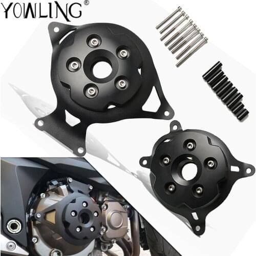 Motorcycle Accessories guard Engine Protective Cover Fairing Guard Slider Crash Pad Protector Side Shield FOR Kawasaki z800 z750