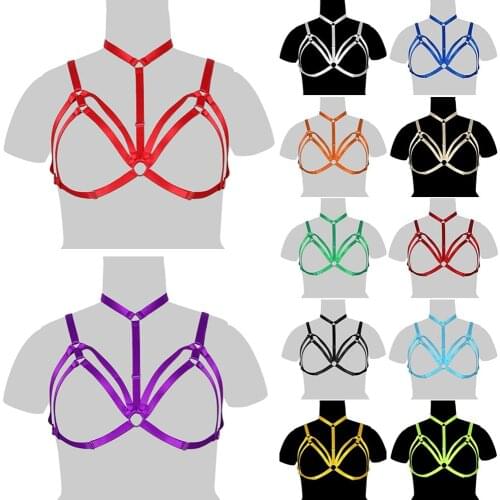 Womens Underwear Exotic Costumes Sexy Lingerie Body Bandage Goth Stockings Garter Thigh Suspenders Harness Fashion Plus Size